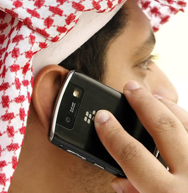 Arabia Saudí boicotea la Blackberry